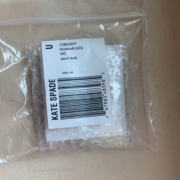 Kate Spade Rise and Shine Pearl Studs - Picture 4 of 4